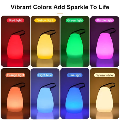Portable Rechargeable LED Patio Table Light