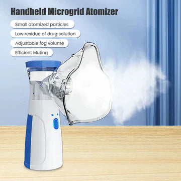 Compact Rechargeable Nebulizer for Kids and Adults