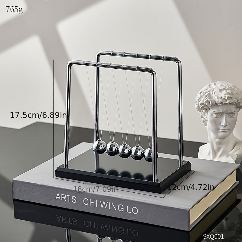Modern Newton Pendulum Desk Clock - Halri