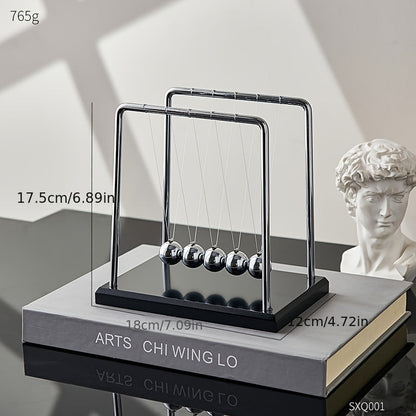 Modern Newton Pendulum Desk Clock - Halri