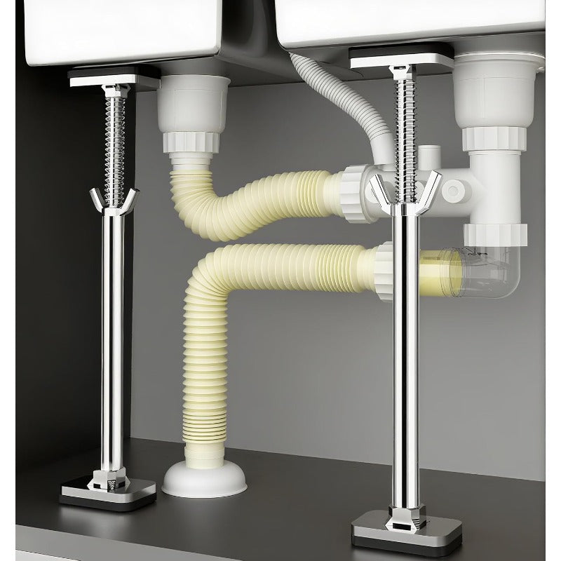 Easy Install Undermount Sink Bracket Kit - Halri