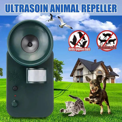 Effective Outdoor Animal Repeller Ultrasonic Pest Repellent Device