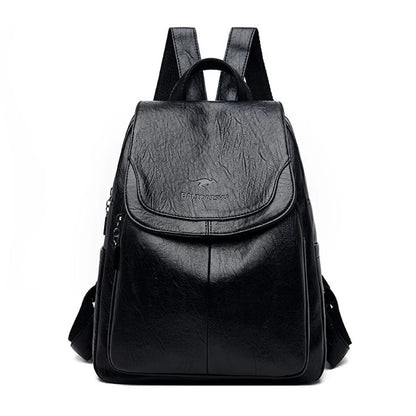 Halri | Fashionable Ladies Leather Rucksack