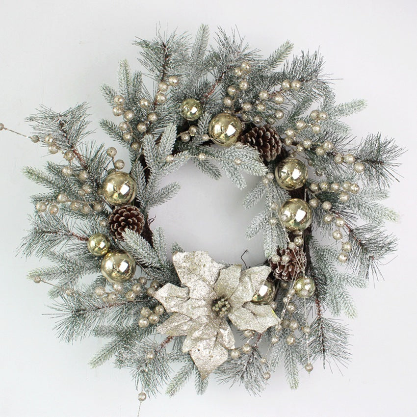Holiday Christmas Wreath and Garland Decor