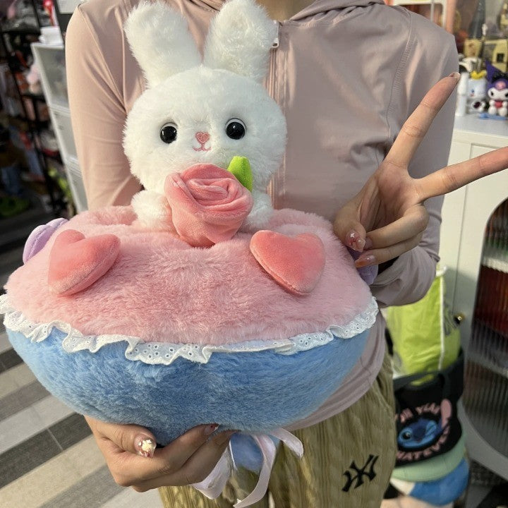 Cuddly Bunny Soft Plush Toy Bouquet - Halri