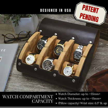 Leather Travel Watch Box