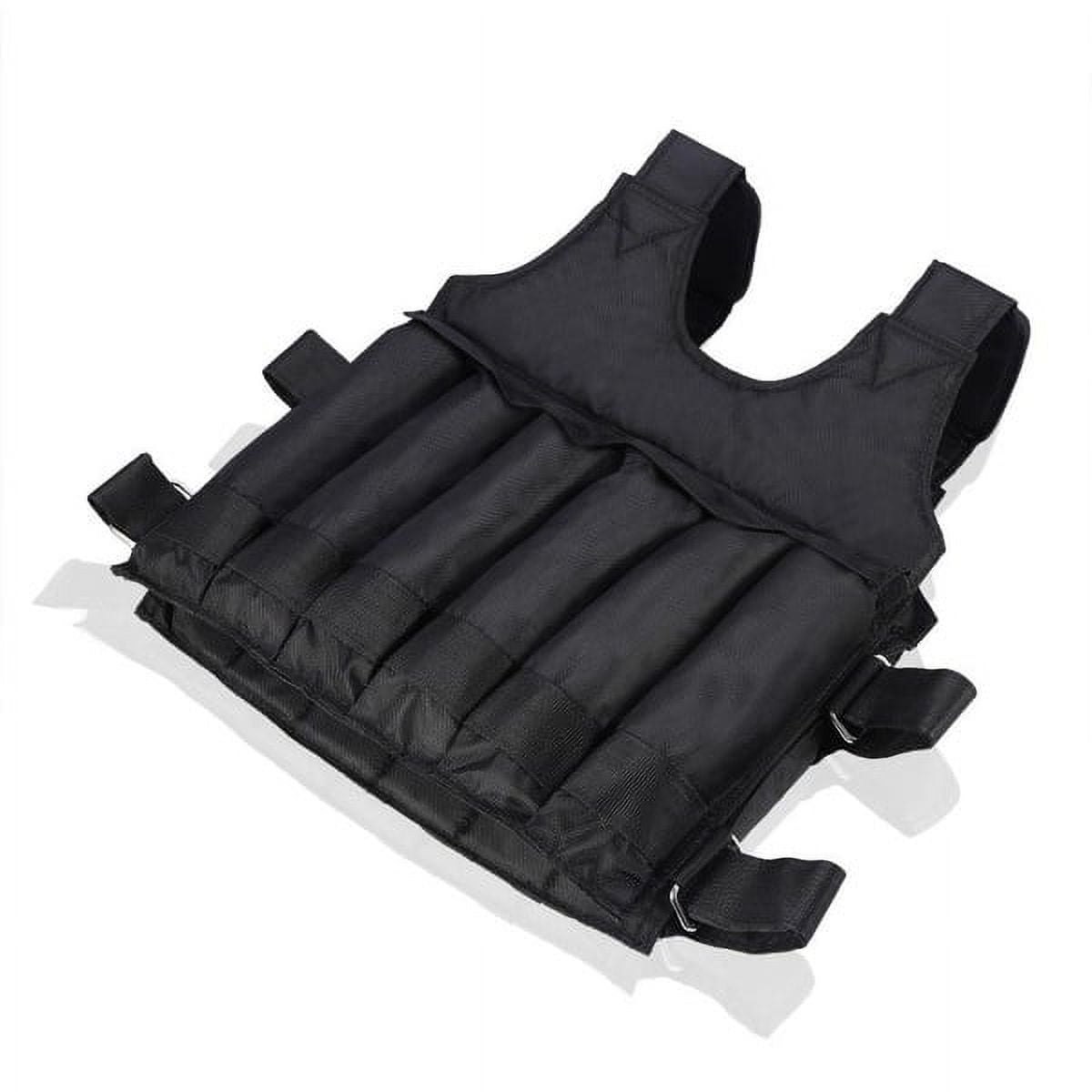 Heavy Duty 110lb Weighted Fitness Training Vest