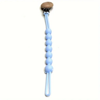 Soft Bear Baby Pacifier Clip Chain