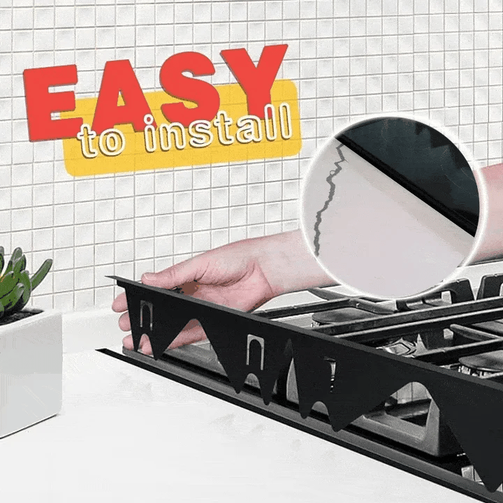 Flexible Stove Gap Filler | Durable Stainless Steel Heat Guard