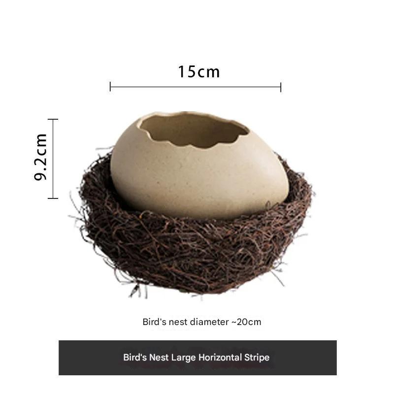 Colorful Ceramic Nesting Bowl Set