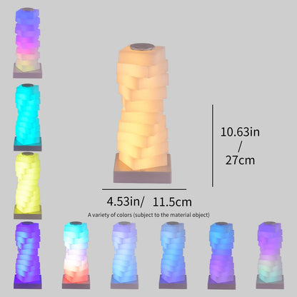 Colorful Touch Table Lamp with LED Light
