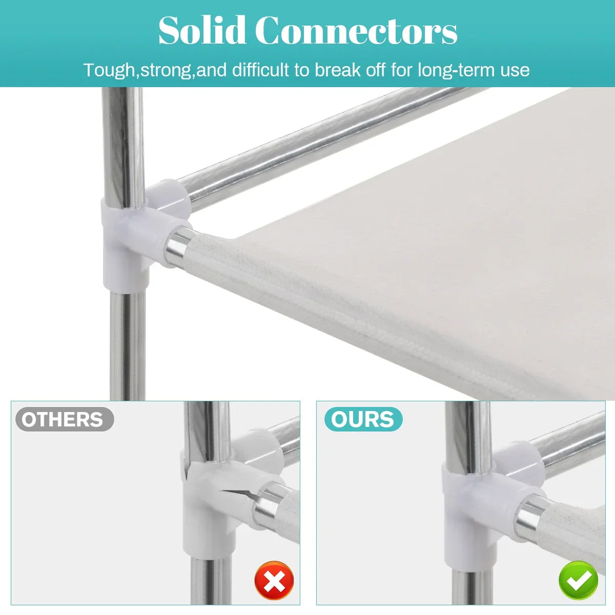 Foldable Storage Closet Organizer