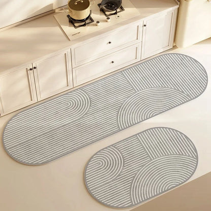 Comfortable Kitchen Anti Slip Floor Mat Rug - Halri