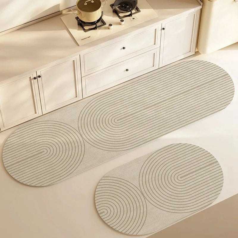 Comfortable Kitchen Anti Slip Floor Mat Rug