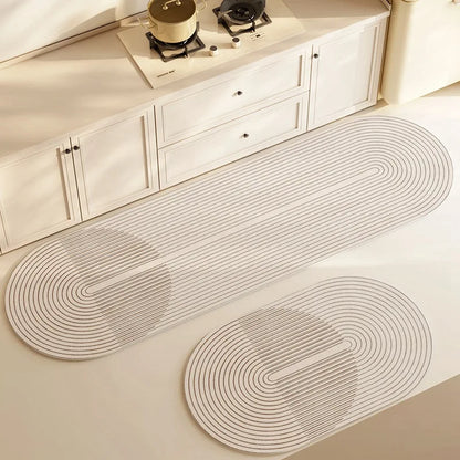 Comfortable Kitchen Anti Slip Floor Mat Rug