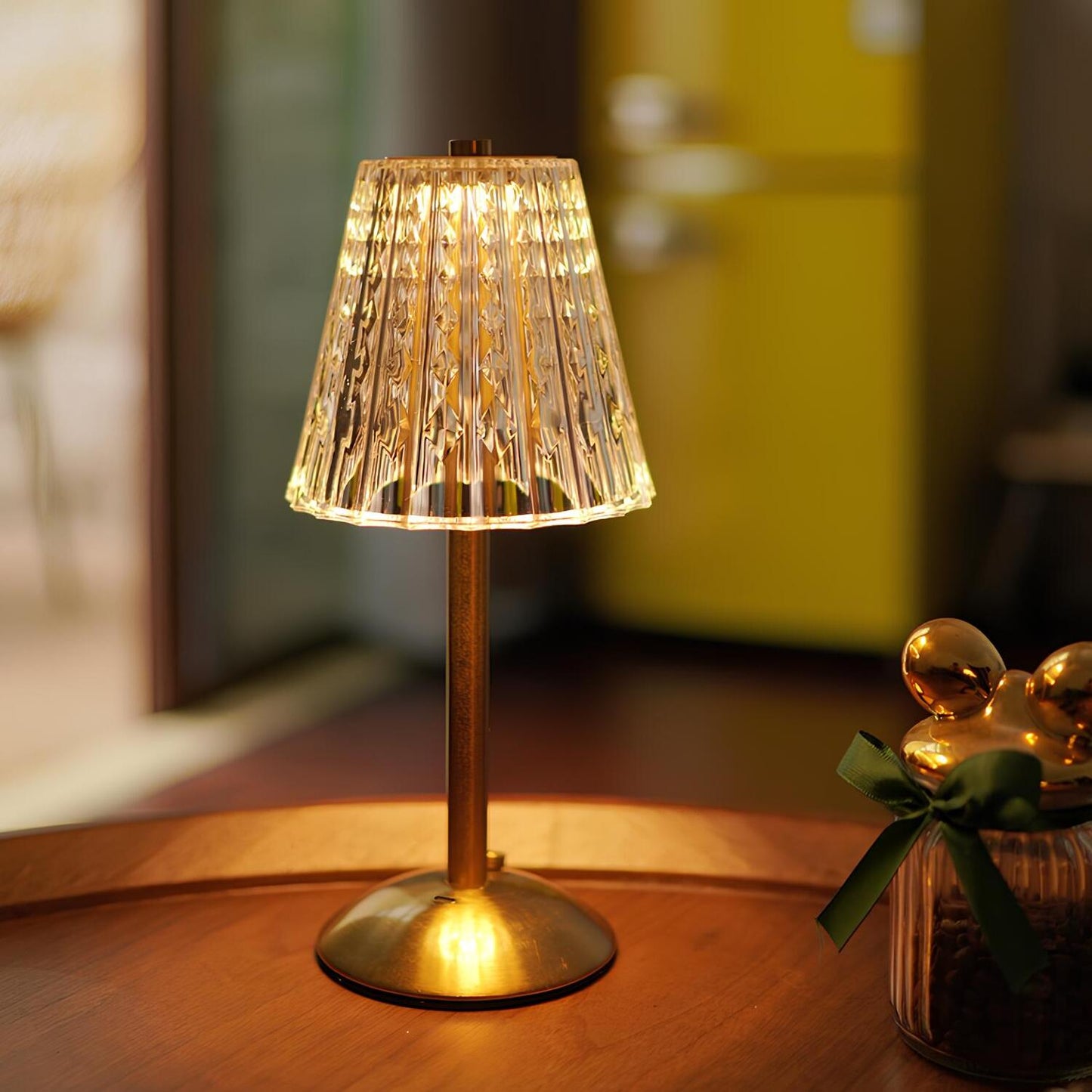 Luxury Glass Desk Lamp