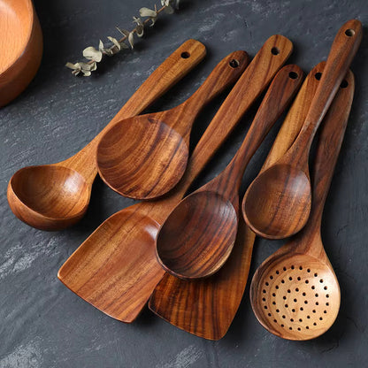 Non-Stick Safe Silicone Kitchen Utensil Set
