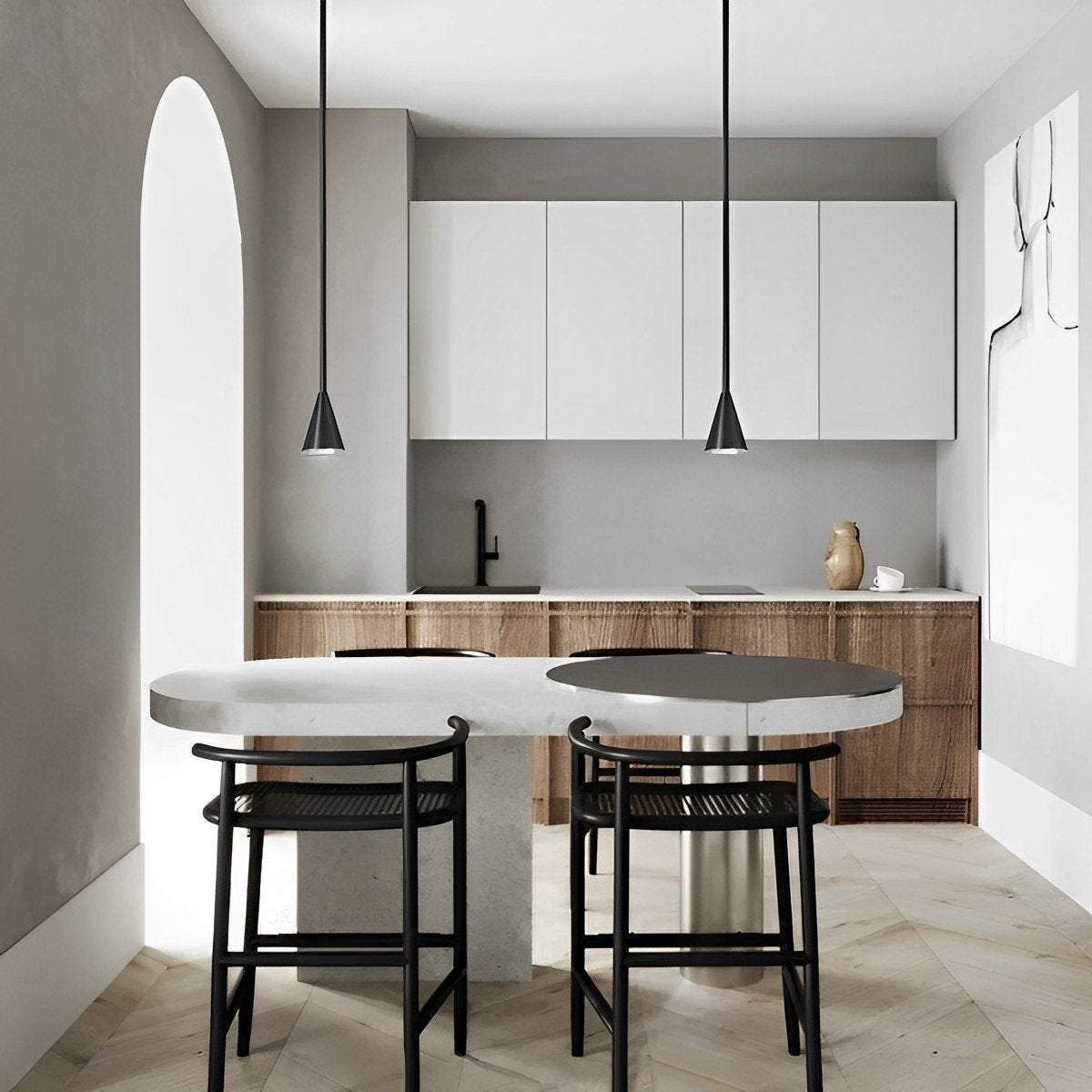Versatile Dark Pendant Lamp for Modern Homes - Halri