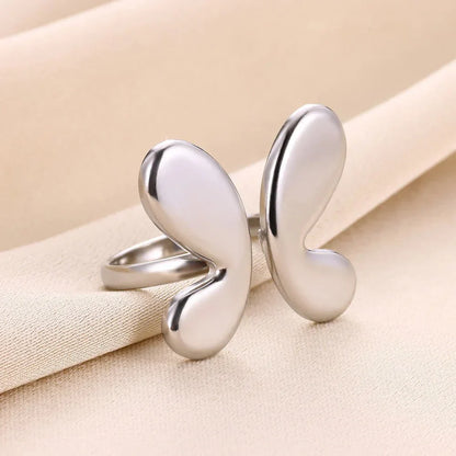 Colorful Adjustable Wing Butterfly Ring