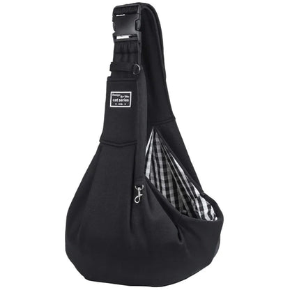 Comfortable Pet Sling Backpack with Secure Lock