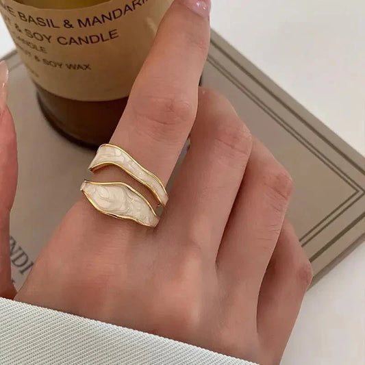 Adjustable 14K Gold Fill Detail Ring - Halri