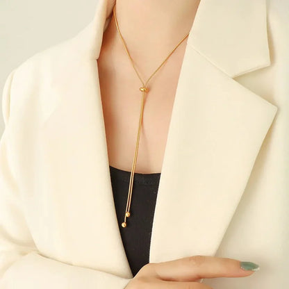 Flexible Long Chain Layering Necklace - Halri