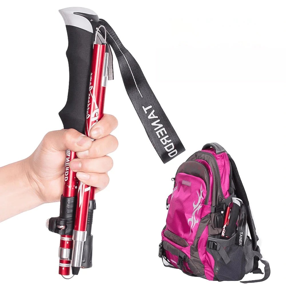 Lightweight Collapsible Hiking Sticks for Trekking & Walking