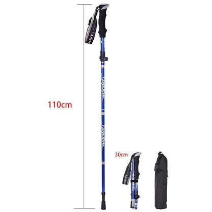 Lightweight Collapsible Hiking Sticks for Trekking & Walking