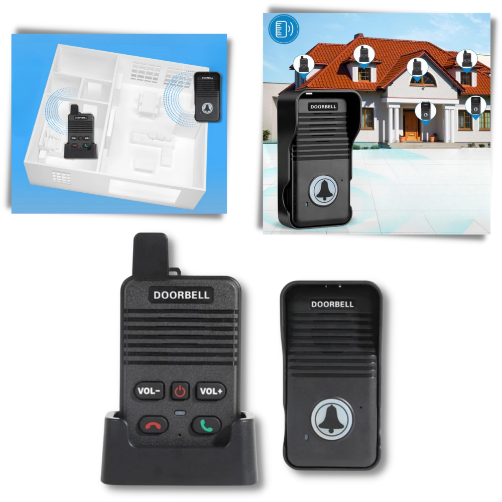 Wireless Smart Doorbell Intercom System
