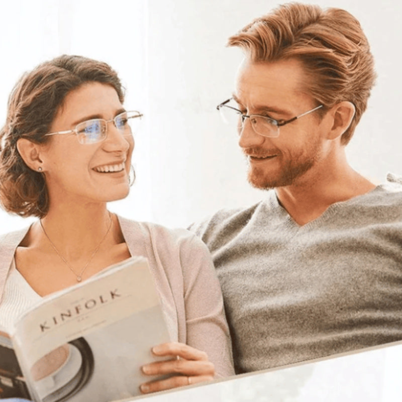 Blue Blocker Multifocal Reading Glasses for Clear Sight - Halri