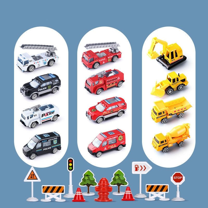 Fun Toy Car and Airplane Play Set