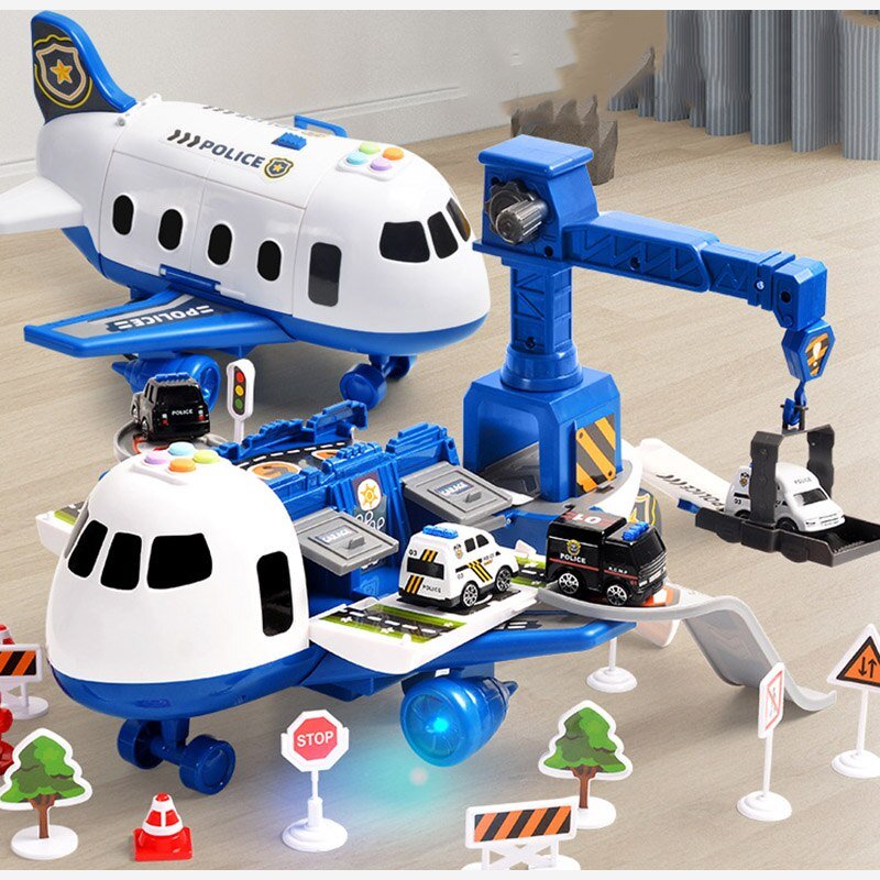 Fun Toy Car and Airplane Play Set