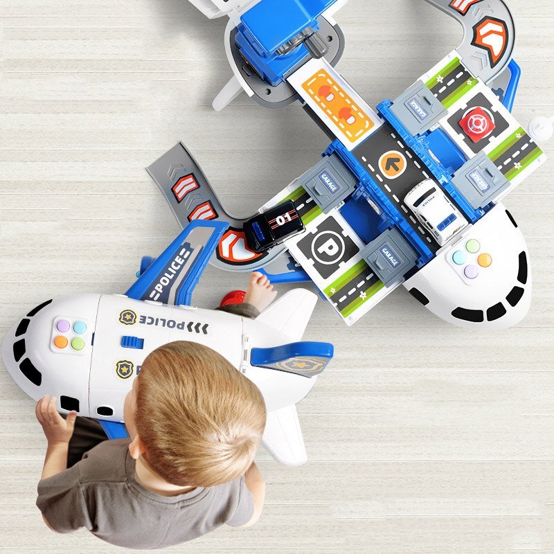 Fun Toy Car and Airplane Play Set