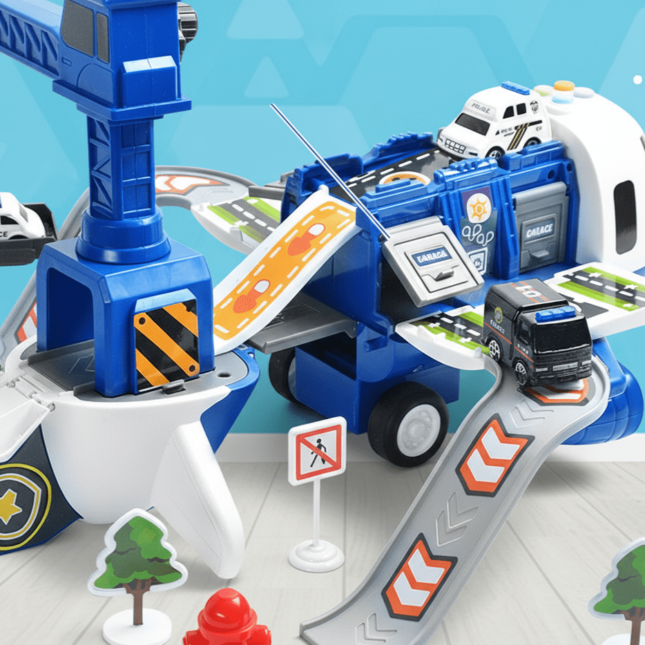 Fun Toy Car and Airplane Play Set