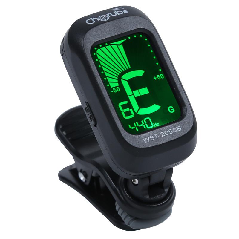 Easy Clip On Guitar Tuner For Acoustic Bass