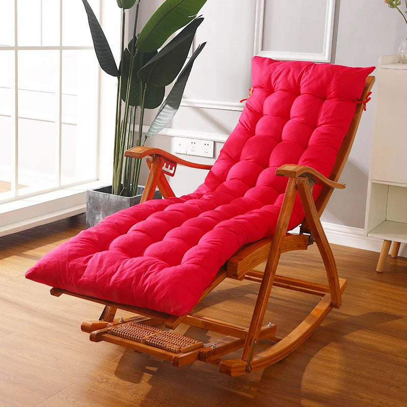 Plush Rocking Chair Cushion Extra Comfortable Seat Pad