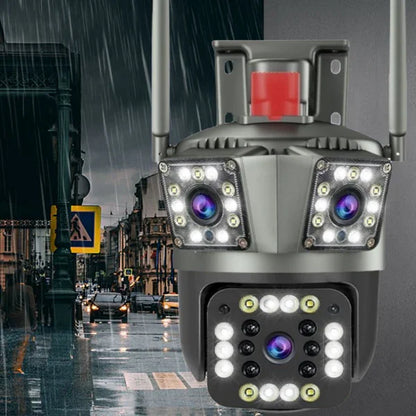 Weatherproof 3MP WiFi Outdoor Home Security Camera System