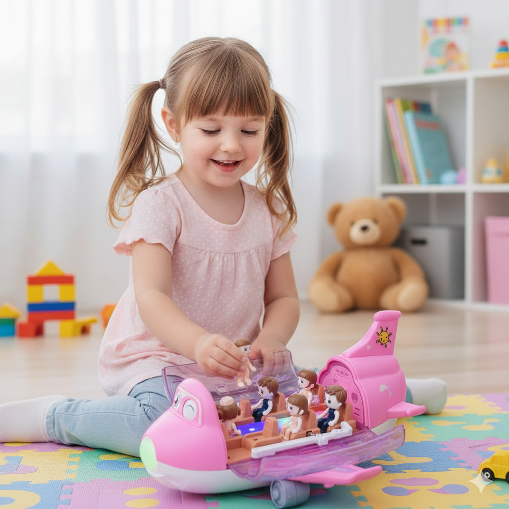 Fun Animated Airplane Toy - Halri