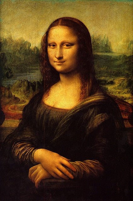 Humorous Mona Lisa Wall Art Canvas Print