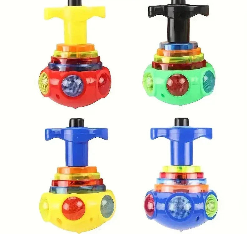 Colorful LED Spinning Top Lamp - Halri