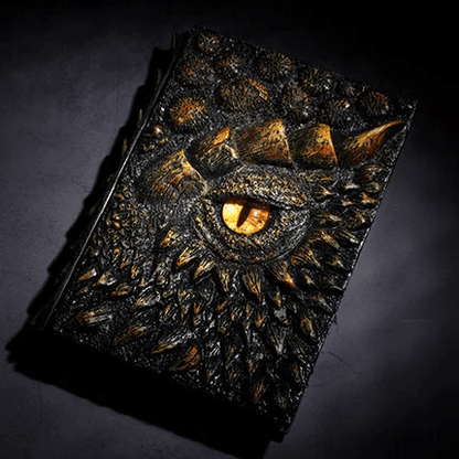 Unique Dragon Eye 3D Journal Notebook