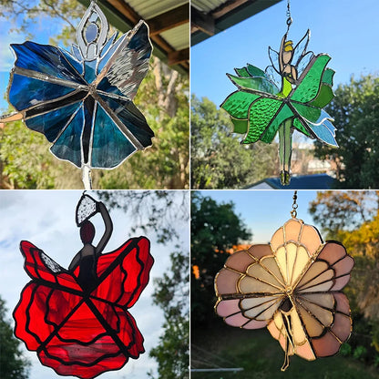 Colorful Glass Decorative Spinner