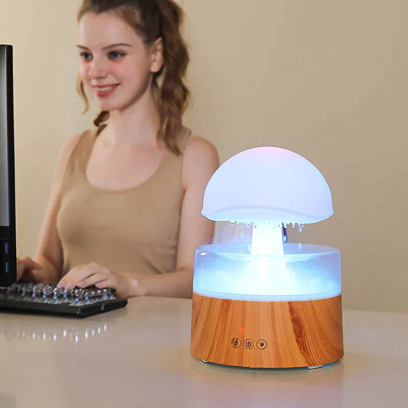 Cool Mist Air Humidifier with LED Night Light - Halri