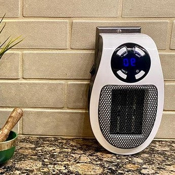 Compact Electric Space Heater with Remote Control - Halri