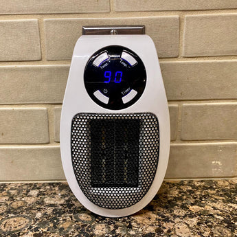 Compact Electric Space Heater with Remote Control