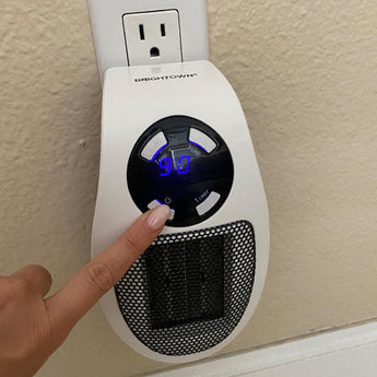 Compact Electric Space Heater with Remote Control