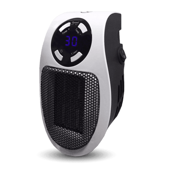 Compact Electric Space Heater with Remote Control