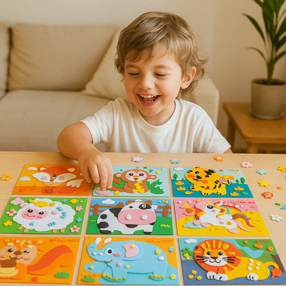Fun Art Sticker Kit for Children - Halri