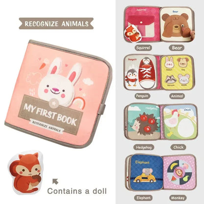 Sensory Baby Book - Interactive Touch & Feel