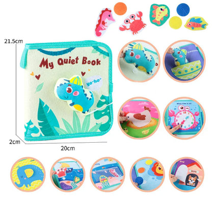 Sensory Baby Book - Interactive Touch & Feel
